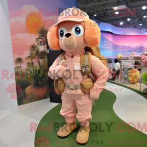 Postava maskota Peach...