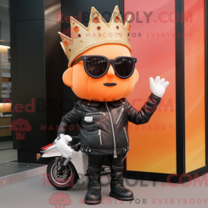 Mascot character of a Peach...