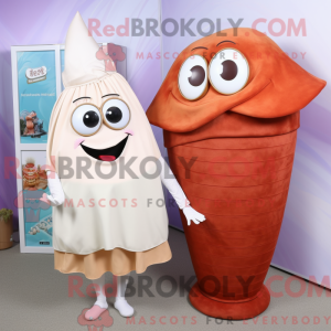 Mascot character of a Rust...
