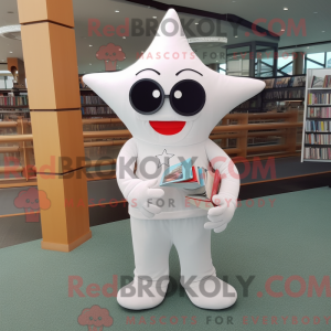 Mascot character of a White...