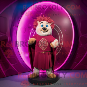 Mascot character of a...