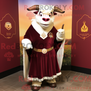 Mascot character of a...