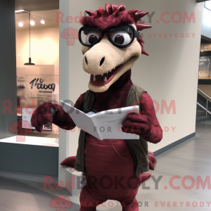 Mascot character of a...