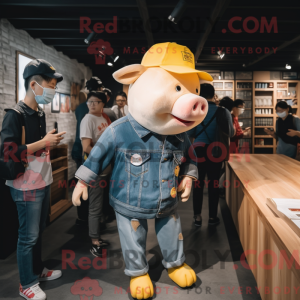 Mascot character of a...