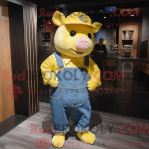 Mascot character of a...