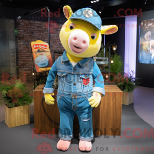 Mascot character of a...