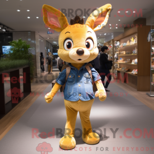 Mascot character of a Gold...