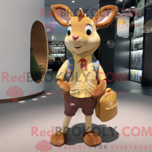 Mascot character of a Gold...