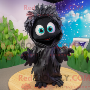 Mascot character of a Black...