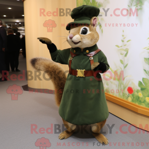 Mascot karakter van een...