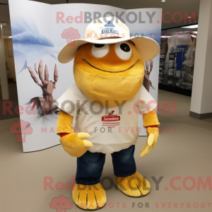 Mascot karakter van een...
