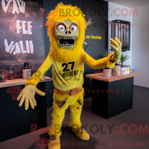 Mascot character of a...