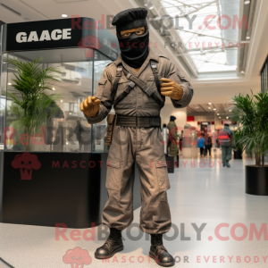 Maskot karakter av en Gi...