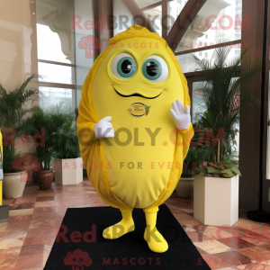 Mascot character of a Lemon...