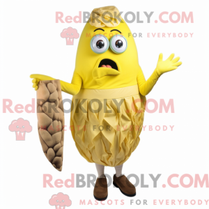 Mascot character of a Lemon...