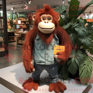 Postava maskota orangutana...