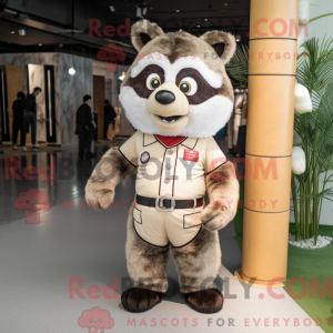 Mascot character of a Cream...