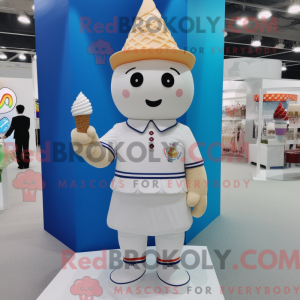 Mascot character of a Ice...