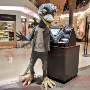 Mascot character of a Gray...