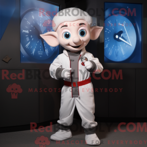 Mascot character of a White...