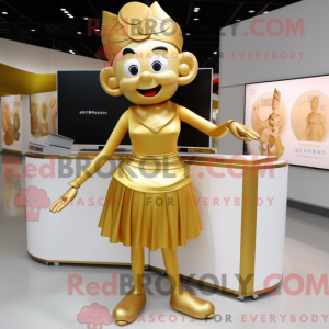 Personnage mascotte d un...