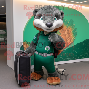 Mascot character of a...
