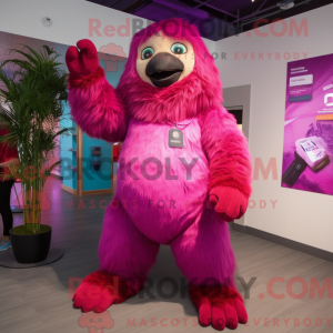 Mascot character of a...
