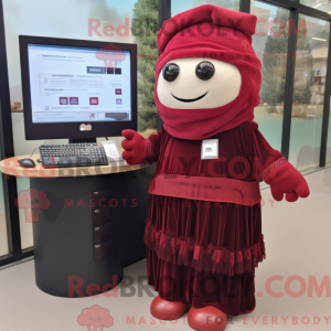 Mascottekarakter van een...