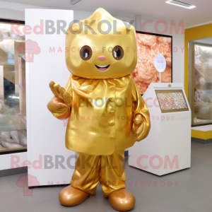 Gold Chocolates maskot...