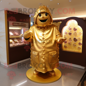 Gold Chocolates maskot...