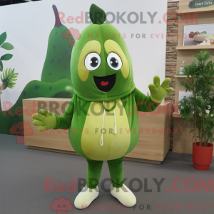 Mascot character of a Olive...
