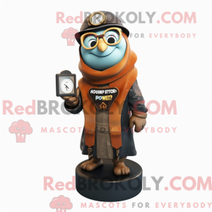 Mascot character of a Rust...