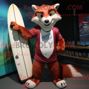 Mascot character of a...