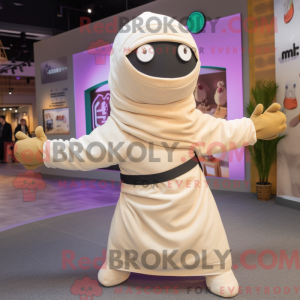 Personagem de máscara de um...