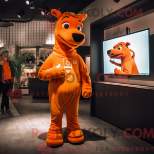 Mascot character of a...