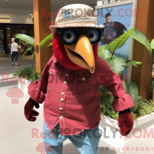 Mascot character of a...
