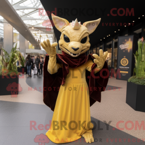 Mascot character of a Gold...