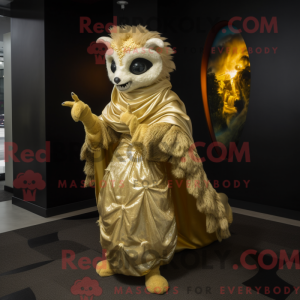 Personagem de máscara de...