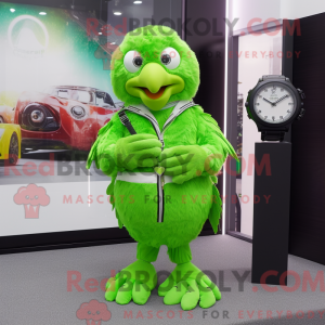 Mascot character of a Lime...