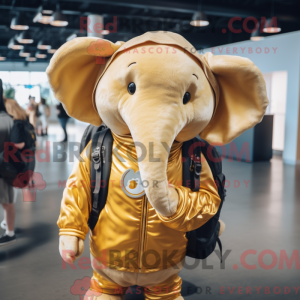 Mascot character of a Gold...