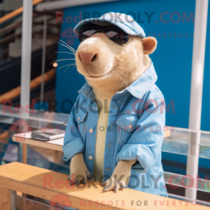 Personnage mascotte d un...