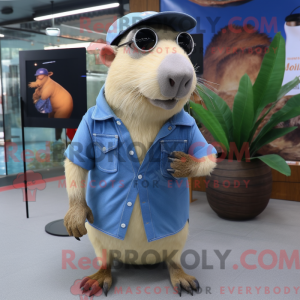 Personnage mascotte d un...