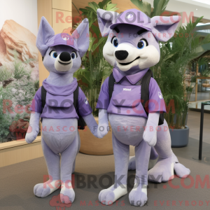 Mascot karakter van een...