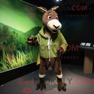 Mascottekarakter van een...