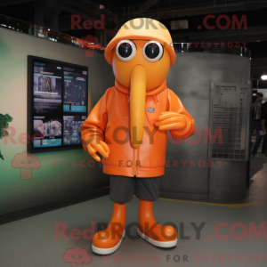 Mascot character of a...