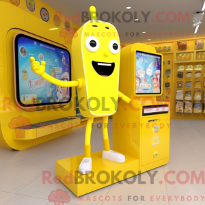 Mascot character of a Lemon...