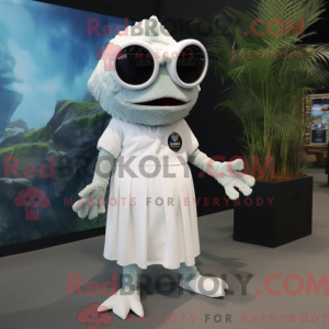 Mascot character of a White...
