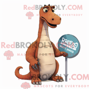 Mascot character of a Rust...
