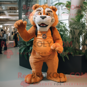 Mascot character of a...