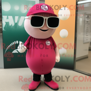 Mascottekarakter van een...